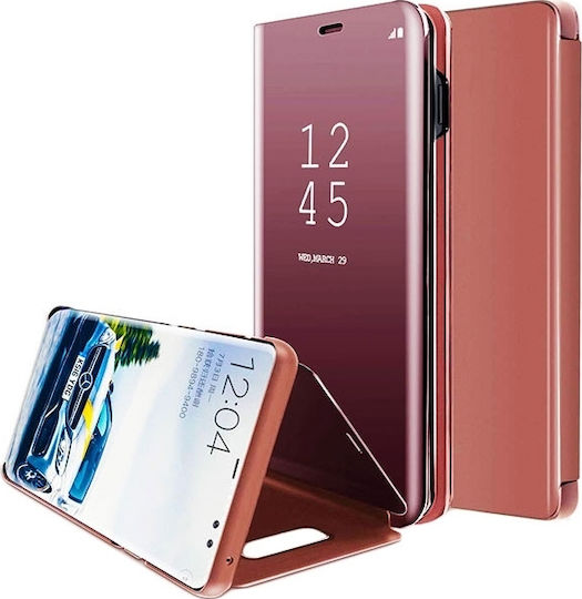 Hurtel Clear View Book Plastic Rose Gold (Redmi Note 7 / 7 Pro)
