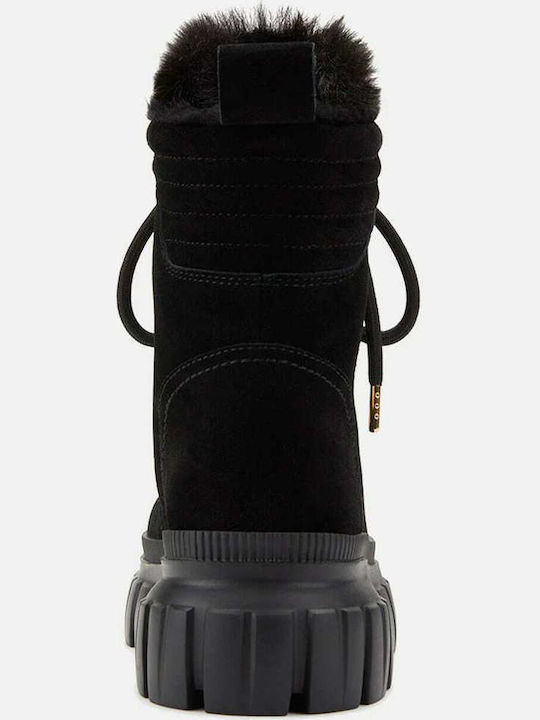 Ciara Suede Women's Ankle Boots Black