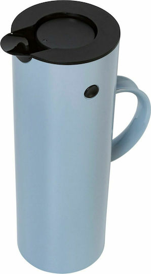 Stelton EM77 Jug Thermos Plastic 1L Blue
