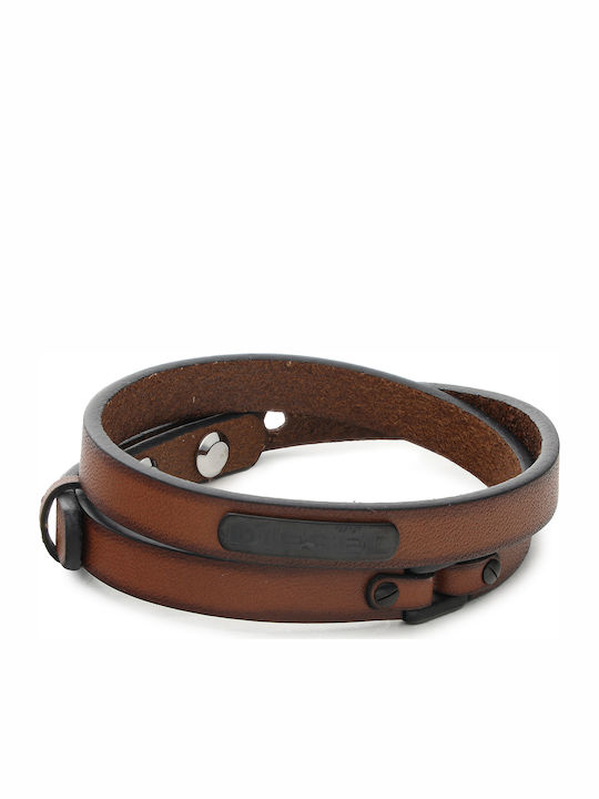 Diesel Bracelet made of Leather