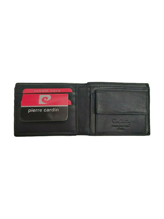 Pierre Cardin 8806 PIP01 Men's Leather Wallet with RFID Black