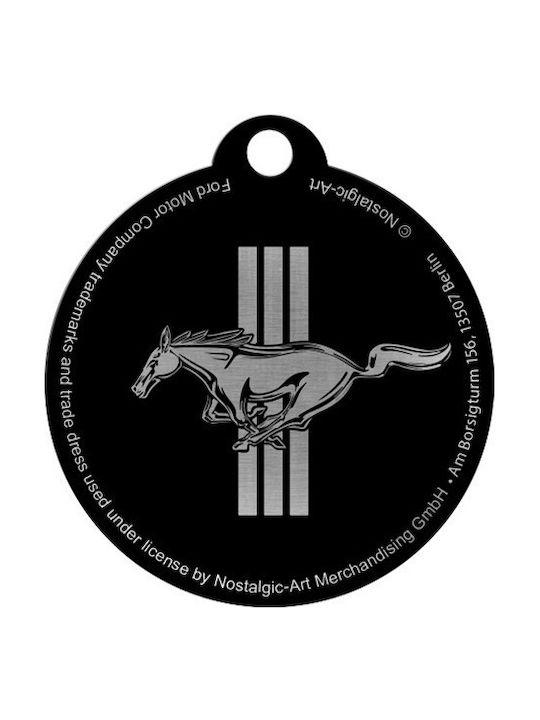 Nostalgic Art Σετ Μπρελόκ Ford Mustang - Horse & Stripes Μεταλλικά 2τμχ