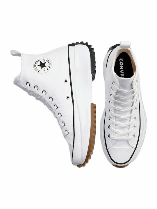 Run Star Hike Flatforms Boots White / Black / Gum