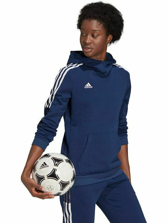 Tiro 21 Women's Sweatshirt Hooded Navy Blue