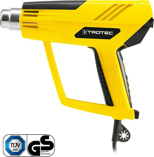 Trotec Hystream 2100 Πιστόλι Θερμού Αέρα 2000W με Ρύθμιση Θερμοκρασίας εως και 650°C