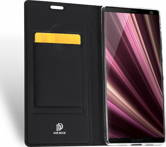 Dux Ducis Skin Pro Book Δερματίνης Μαύρο (Xperia 10 Plus)