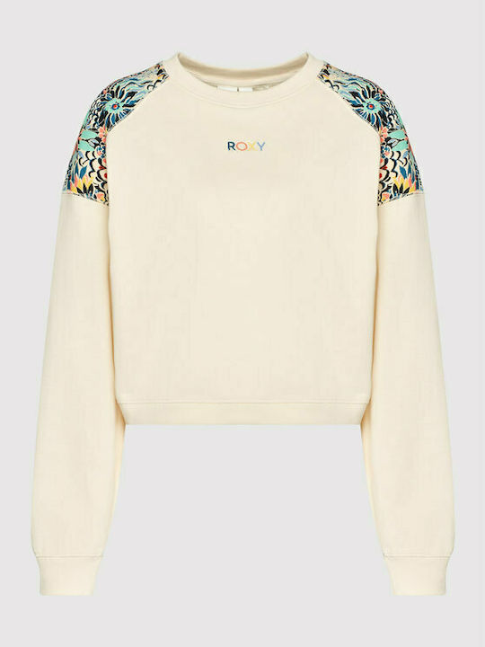 Women's Sweatshirt Beige ERJFT04411-MCG0