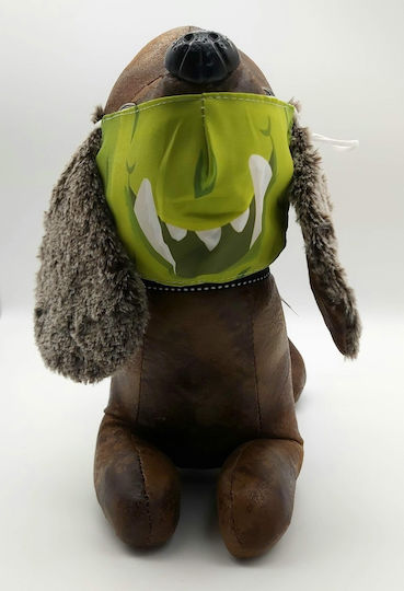 Puckator Reusable Face Covering Small 4-12 Ετών Monsters Green 1τμχ