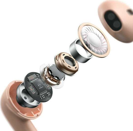 Mcdodo HP-7882 Ohrstöpsel Bluetooth-Freisprecheinrichtung Kopfhörer mit Ladeetui Rosa