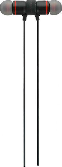 Lamtech LAM020922 In-ear Bluetooth Handsfree Ακουστικά Μαύρα