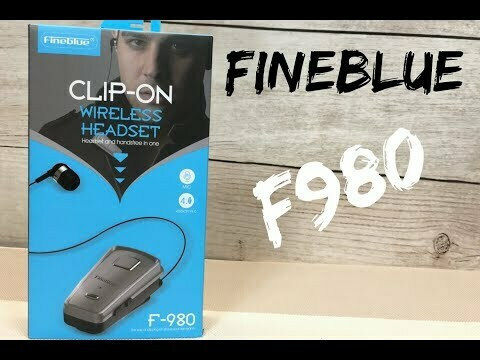 Fineblue F980 In-ear Bluetooth Handsfree Cască Alb