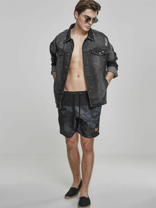 Men's Swimwear Shorts Black / Dark Camo