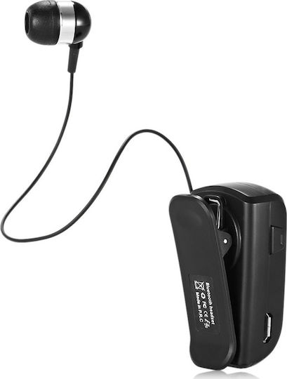Fineblue F-V3 In-ear Bluetooth Handsfree Ακουστικό Πέτου Μαύρο