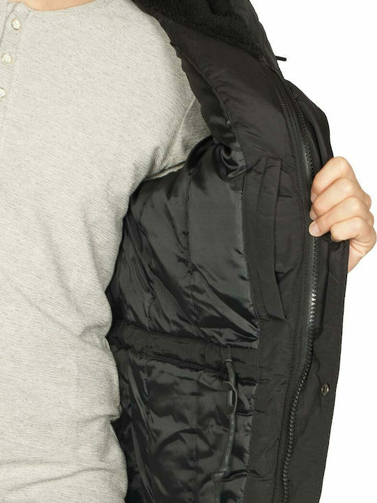 Winter Jacket Parka Black