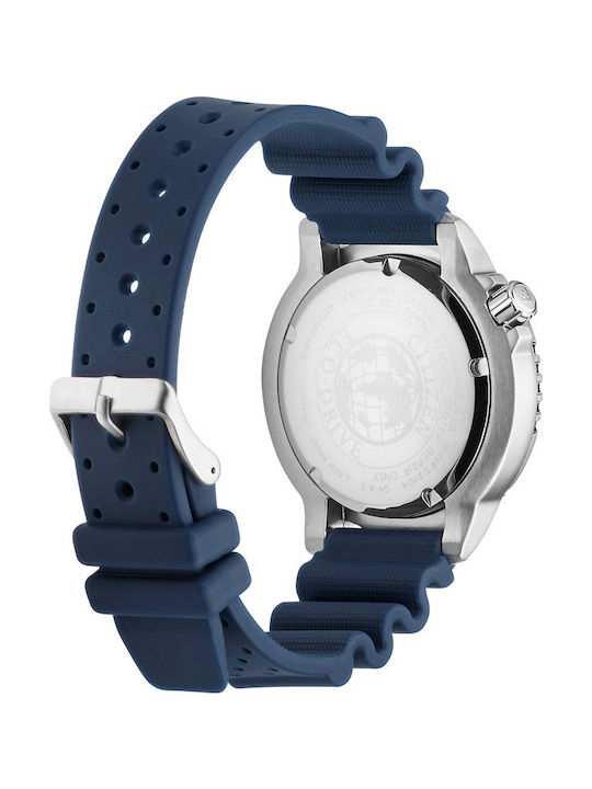 Citizen Promaster Men's Watch 44mm Eco - Drive with Blue Rubber Strap