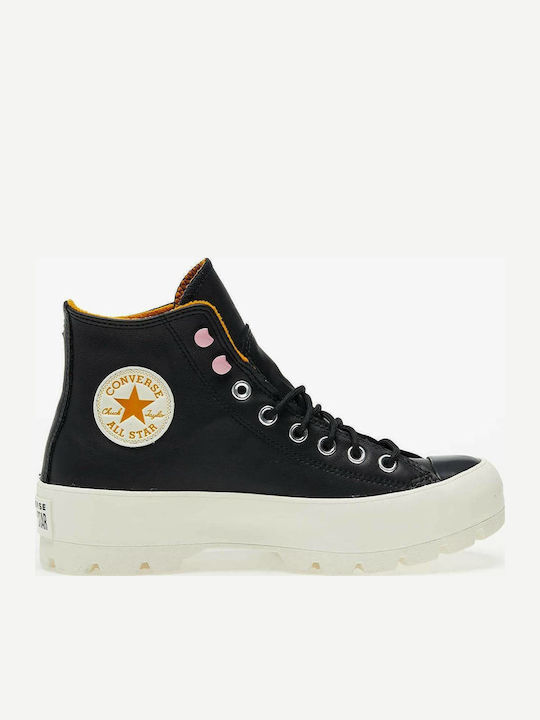 Converse Chuck Taylor All Star Lugged Winter Chunky Turnschuhe Schwarz