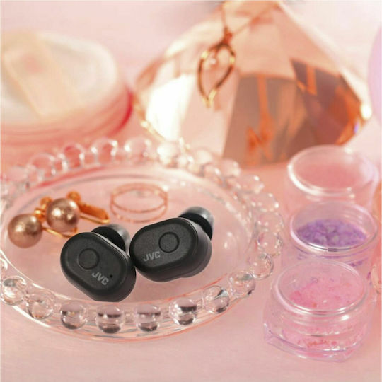 JVC HA-A10T In ear Bluetooth хендсфри Слушалки с Устойчивост на Пот и Кутийка за Зареждане Черен