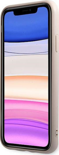 Guess Umschlag Rückseite Kunststoff Rosa (iPhone 11)
