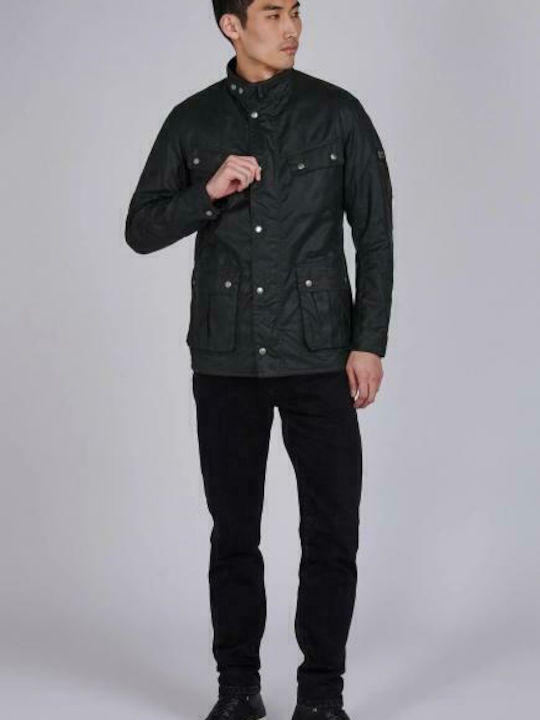 Duke Wax Winter Jacket Waterproof and Windproof Dark Khaki