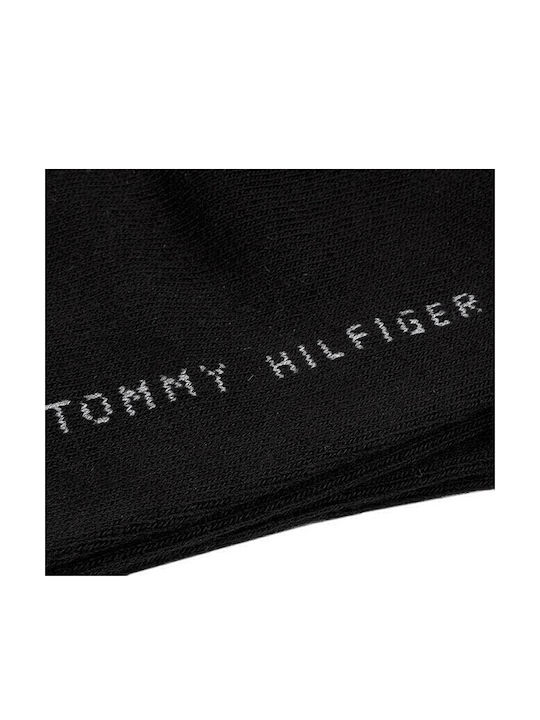 Tommy Hilfiger Men's Solid Color Socks Black 2Pack