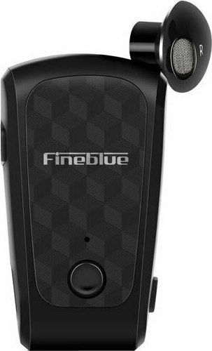 Fineblue FQ-10R PRO Earbud Bluetooth Handsfree Ακουστικό Πέτου Μαύρο