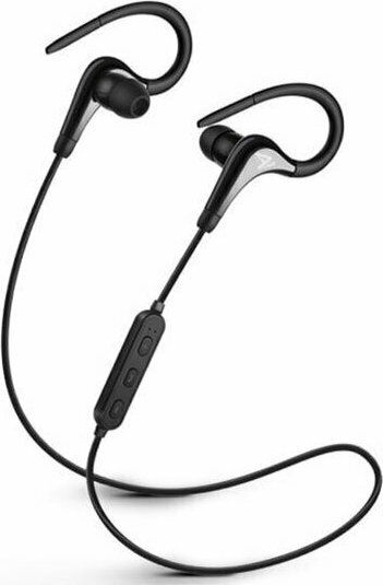 Savio WE-03 In-ear Bluetooth Handsfree Căști cu Rezistență la Transpirație Negru