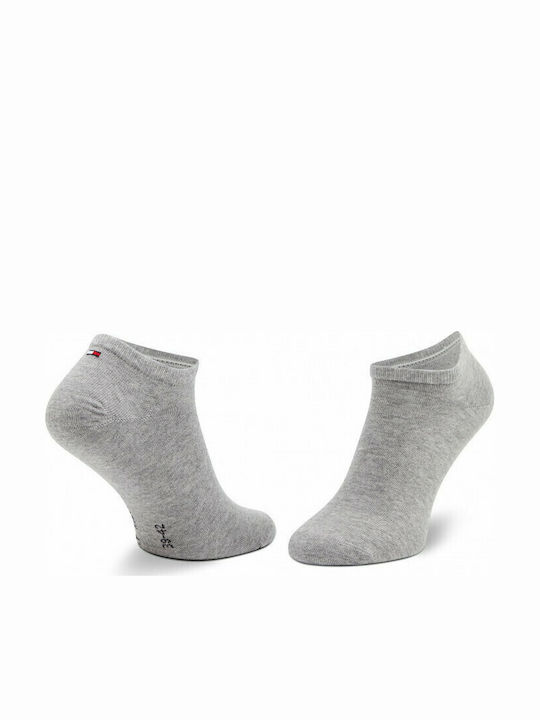 Tommy Hilfiger Men's Solid Color Socks Gray 2Pack