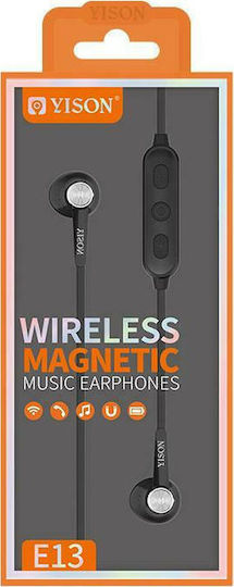 E13 In ear Bluetooth хендсфри Слушалки Черен