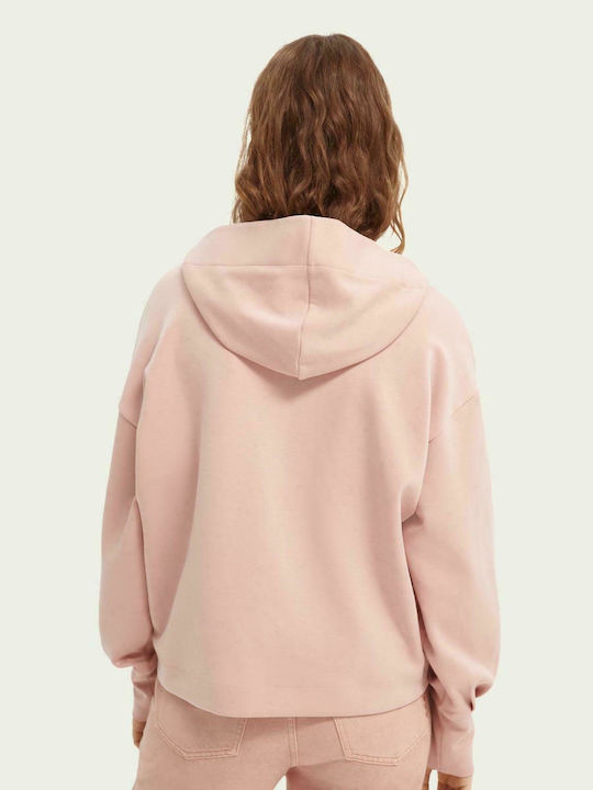 Scotch & Soda Women's Hooded Sweatshirt Pink 162470-0494