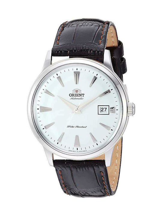 Orient Men's Watch 42mm Automatic with Brown Leather Strap