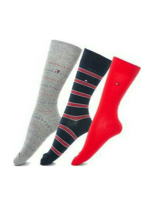 Tommy Hilfiger Mixed Herren Gemusterte Socken Mehrfarbig 3Pack