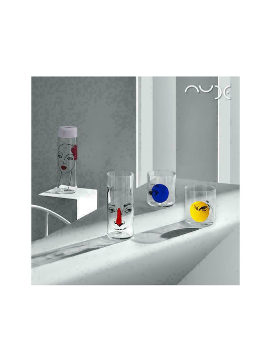 Espiel Nude Finesse Set of Glasses Water made of Crystal 445ml 4pcs