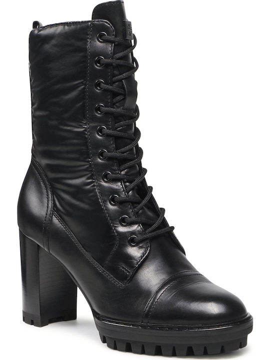 Hogl 2-107859 Leather Women's Ankle Boots Black