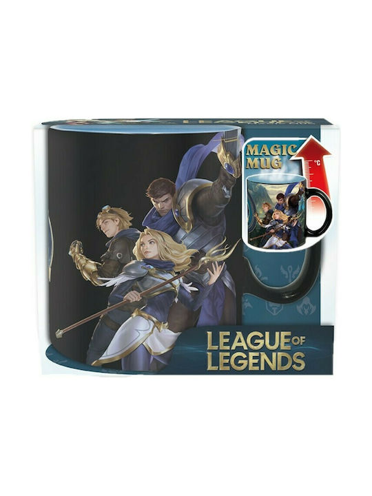 Abysse League of Legends - Group Schimbare de Căldură Cană Ceramică Neagră 460ml 1buc