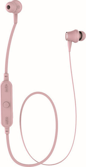 BHSTEREO In-ear Bluetooth Handsfree Earphones Pink