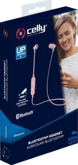 BHSTEREO In-ear Bluetooth Handsfree Earphones Pink
