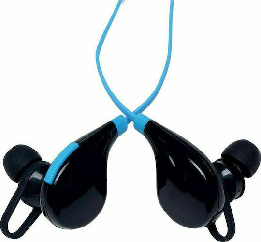 Audioline L8 In-Ear Bluetooth-Freisprecheinrichtung Kopfhörer Blau