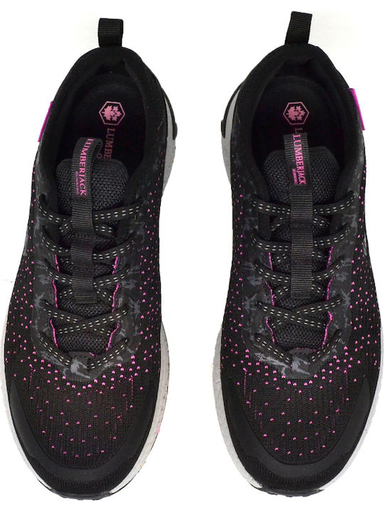 Line Damen Sneakers Schwarz