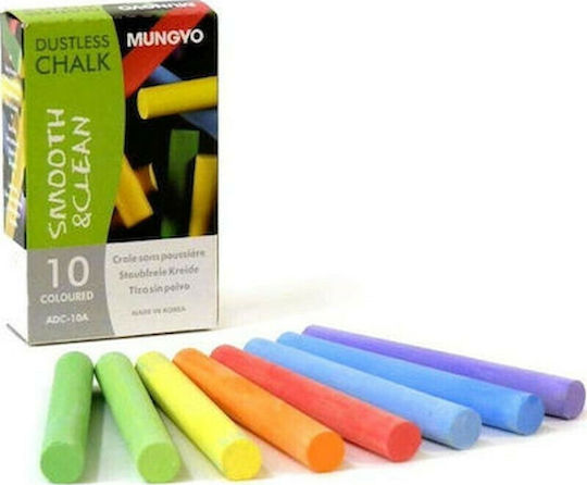 Mungyo Chalk 10pcs White
