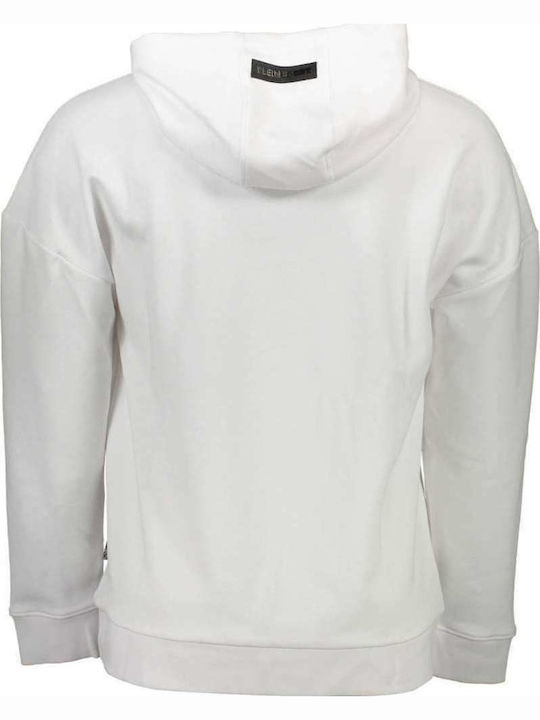 Plein Sport Men's Sweatshirt with Hood White