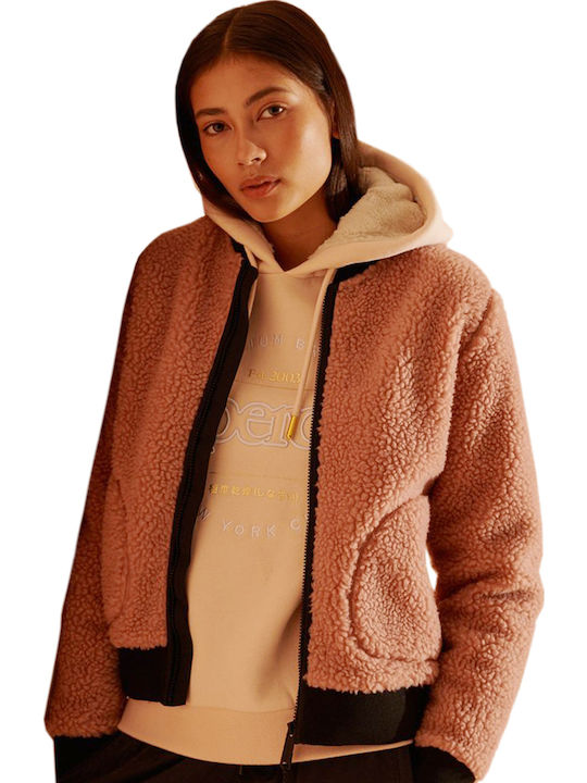 Storm Easy Strickjacke für Damen Rosa