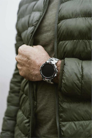 Amazfit T-Rex 48mm Wasserdicht Smartwatch mit Pulsmesser (Camo Green)