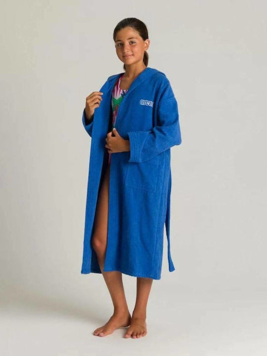 Arena Zeppelin Light 003211-800 Kids Swimming Bathrobe Blue