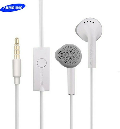 Samsung EHS61AS Bulk Earbuds Handsfree Ακουστικά με Βύσμα 3.5mm Λευκό