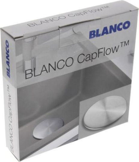 Blanco Κάλυμμα CapFlow Ανοξείδωτη Βαλβίδα Ασημί