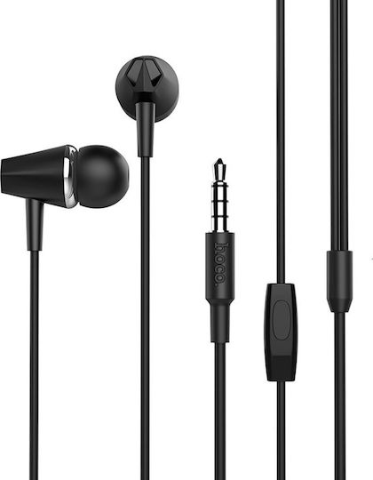 Hoco M34 In-Ear Freihändig Kopfhörer mit Stecker 3.5mm Schwarz