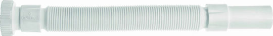Viospiral Plastic Siphon Sink Flexible with Output 32mm White