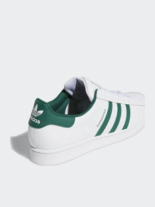 Superstar Sneakers Cloud White / Collegiate Green