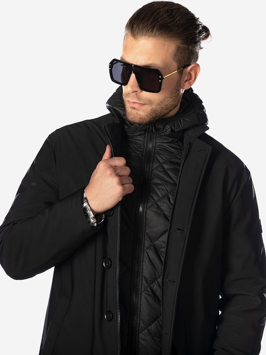 3 in 1 Winter Jacket Black