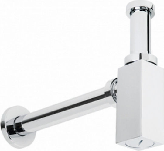 Karag Siphon Spülbecken Silber